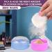 Baby Powder Container with Puff - 2Pcs Body Powder Puff Set for Bath and Travel - Talcum Powder Applicator Kit for Women - Buy Online on GoSupps.com