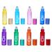 Heallily fragrance bottle 8PCs essential oils roller bottles 10ml refillable container container colored container aromatherapy for essential oil fragrance lipstick sleeves fragrance samples glass bottles 10ml