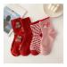 Chinese New Year Red Socks Cute Girl Cotton Socks New Year Gift EU 36-40 / US 5.5-9 (Color : Style 4)