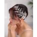 Deniferymakeup Silver Bride Crystal Wedding Hair Vine Bridal Hair Piece Rhinestone Hair Accessories for Women for Women and Girls - Buy Online on GoSupps.com