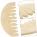 Stewart Jade Comb - Scalp Massage Gua Sha Hair Tool | Wooden Body Massage Comb | Creative & Simple Massage Device for Relaxation - Buy Online on GoSupps.com
