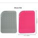 Silicone Heat Resistant Mat for Hair Styling Tools - Anti-Scald Pad for Flat Iron, Curling Iron, Curling Wand - Grey - Buy Online on GoSupps.com