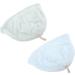 Coral Fleece Sauna Cap for Men Women Highly Absorbent Elastic Hair Drying Cap Hanging Ring Ideal for Sauna or Bathing - Buy Online on GoSupps.com