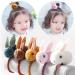 Cute Rabbit Hair Straps & Hairpins Set for Girls | 12-Piece Cartoon Hair Accessories for Toddlers & Children - Buy Online on GoSupps.com