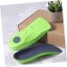 FOMIYES L Shape Leg Insoles - Arch Support Orthotic Shoe Pads - Green XS - International Shipping Available - Buy Online on GoSupps.com
