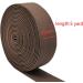 Sewing Elastic Band 35mm Wide 5 Yards Colored Twill Woven Elastic - Dark Brown - Buy Online on GoSupps.com