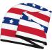 American Patriotic Stars and Stripes Microfiber Hair Towel | Super Absorbent Coral Velvet Wrap for Long Curly & Thick Hair | Quick Dry Towel for Women - Buy Online on GoSupps.com