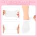 Silicone Foot Socks for Women - Moisturizing Covers for Dry Cracked Feet | Soft Silicone Foot Care (White - Buy Online on GoSupps.com