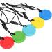 Buy Vestlife Silicone Toothing Toys for Babies - 5 Pieces Skull Pattern BPA-Free Dental Rings in 5 Colors - Buy Online on GoSupps.com