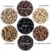 Kullke 1000Pcs 4.0mm Silicone Micro Rings/Links/Links Beads for 0.5g/Strand Hair Extensions (Light Auburn Brown #11) - Buy Online on GoSupps.com