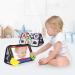 Buy Tyfyh Baby Mirror with Crackling Book | Foldable Black & White Contrast Toy | Best Learning Gift for Newborns - Buy Online on GoSupps.com