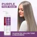 Karseell Purple shampoo 500 ml violet shampoo for blonde bleached and gray hair neutralizes yellow tint repairs hair damage - Buy Online on GoSupps.com