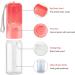 Esing Portable Dog Water Bottle Dispenser 15oz Pink - Travel Pet Drinking Cup - Buy Online on GoSupps.com