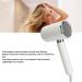 Electric Hair Dryer with 2 Nozzle Uniform Heating Constant Temperature Fast Drying Blow Dryer Even Heating Fast Drying Professional Ionic Hair Dryer for Home Use (US Plug 110V) - Buy Online on GoSupps.com