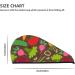 Buy Cartoon Vegetables Hair Towel Wrap | Quick-Dry Towel Turban & Button Design for Effortless Hair Drying - Buy Online on GoSupps.com