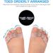 Soft Silicone Gel Toe Separator for Hallux Valgus Relief - Bunion Spreader for Men & Women | International Shipping Available - Buy Online on GoSupps.com