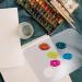 Buy 1 Set Color Palette & Mixing Tray for Watercolor and Makeup - International Shipping Available - Buy Online on GoSupps.com
