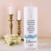 Striefchen Personalized Baptism Candle for Boys - Custom Name Date & Saying - 8x25 cm Sailing Ship Design | International Shipping - Buy Online on GoSupps.com