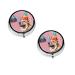 (French Bulldog Print) Round Pill Box 3 Compartment Pill Box Mini Decorative Pocket Purse Portable Travel Medicine Tablet Vitamin Holder Organizer Pill Case