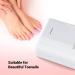 MelodySusie 36W Nail Lamp for Gel Polish - Professional Curing Lamp with 3 Timer Settings - Sliding Tray for Manicure/Pedicure - Resin White - Buy Online on GoSupps.com
