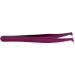 GUIJIALY Pro Beauty Precise Straight Curved Eyebrow Eyelashes Extension Tweezers Purple - Buy Online on GoSupps.com