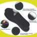 Brown Leather Insoles for Men | Thin Shoe Inserts for Dress Shoes & Sneakers | 2 Pairs - Black & Brown - Buy Online on GoSupps.com