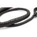 Ardour Crafts Bull Whip 4 feet Handmade Leather Cowhide Stock Whips for Horse Riders Trainers Beginners and Toddler - Indiana Jones Design Black Equestrian Bullwhip - Buy Online on GoSupps.com