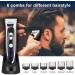 Hair Clippers for Men Professional Cordless Hair Clippers Haircut Kit Mens Hair Clippers Haircut Beard Trimmer Hair Cutting Set for Men Rechargeable LED Display Beard Trimmer for Men (Black) - Buy Online on GoSupps.com