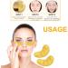 10 Pairs Premium Crystal 24K Gold Powder Gel Collagen Eye Mask Eye Treatment Masks for Women and Men Moisturiser Anti Aging Anti Wrinkle Remove Eye Bags Dark Circles Puffy Eyes - Buy Online on GoSupps.com