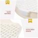 BESPORTBLE Rabbit Triangle Toilet Small Animal Potty Rat Litter Guinea Pig Potty Pet Cage Abs White 25.00X19.00X10.00CM White - Buy Online on GoSupps.com