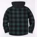 Hanxiulin Men's Fleece Jacket - Plush & Windproof Winter Coat | Thick Lined Casual Fashion in Green - Premium Quality 3XL - Buy Online on GoSupps.com