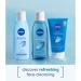 NIVEA Refreshing Toner (200 ml) with Vitamin E - Deeply Cleanses and Invigorates Skin | Effective Facial Cleanser - Buy Online on GoSupps.com