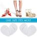 2 Pairs Metatarsal Pads for High Heels | Forefoot Cushions for All-Day Pain Relief - Transparent - Buy Online on GoSupps.com