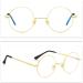 Monond HlpiAMok SPPRANDOM Yasirona Light Blocking Glasses Retro Circle Eyeglasses Round Computer Reading Glasses (Gold) - Buy Online on GoSupps.com