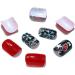 Brishow Christmas Snow Press on Nails - Antler Short Red Fake Nails 24pcs - Buy Online on GoSupps.com