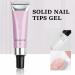 G n rique Nail Gel Gl - Strong Press On Nail Adhesive | Solid Gel Nail Glue | Multifunctional Builder Nail Gel | Nail Glue For Stick On Nails | UV Nail Colte t - Buy Online on GoSupps.com