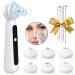ALLBIZ Newest Blackhead Remover Pore Vacuum Upgraded Pore Cleaner with Visible Magnifying Glass Comedone Whitehead Remover Tool Set 3 Modes 6 Probes