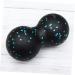 Marmerdo Massage Ball - 16.5x8.5x2cm Blue Peanut Gymnastics & Lacrosse Device for Foot Neck and Muscle Massage | Ideal Fitness & Yoga Tool - Buy Online on GoSupps.com