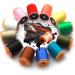 Hercules 140D Fly Tying Thread - 12 Colors Non Waxed - Fly Tying Wires Kit for Dry Wet Flies - Buy Online on GoSupps.com