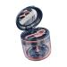 KUFOO aligner-etui dustproof prosthesis case pp excellent sealing good protection with a brush for outdoor area (jewelry blue)
