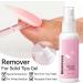  Yjkedfh Press On Nail Glue Remover - Solid Nail Gel Removal - Artificial Nail Remover Spray for Nail Buffers French Tips at Home Spa Travel Beginner - Buy Online on GoSupps.com