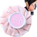 Ice Bag | Cold & Hot Hot Water Bag Leakproof Ice Pack Ice Cube Hot Water Bags Lightweight Ice Cold Pack with Large Opening Pink - Buy Online on GoSupps.com