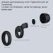 Jayine Reusable Silicone Earplugs for Sleeping & Concerts | 30dB Hearing Protection | Travel Earplugs in XS/M/L - Black - Buy Online on GoSupps.com