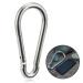Big Carabiner Clip Heavy Duty Spring Snap Hook 6.3 Inch Steel Clip Link M1313x160mm
