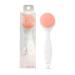 SNOYE Super Soft Silicone Manual Facial Cleansing Brush, Waterproof Face Brush for Sensitive, Delicate, Dry Skin (Pink)