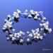 JAKAWIN Silver Bridal Flower Hair Vine Headpiece - Wedding Hair Accessory for Women - Buy Online on GoSupps.com