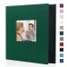 Miaikoe Photo Album 6x4 400 Pockets Slip in Large Capacity Album for Family Wedding Anniversary Linen Album Book Holds 400 Vertical 10x15cm Photos(400 Pockets Dark Green) 400 Pockets Dark Green