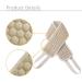 Large Exfoliating Back Scrubber 32in with Long Handle - Double Sided Scrubbing Strap - Deep Clean and Invigorate Your Skin - Back Washer for Men and Women - Buy Online on GoSupps.com