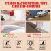 flintronic 3m*12mm U-Shape Flexible Furniture Edge Banding Baby Safty Baby Edge Protector Self Adhesive TPE Wood Edging Tape DIY Furniture Edge Trim for Table Cabinet Furniture Restoration White 3m*12mm - Buy Online on GoSupps.com