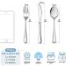 Kids Cutlery Set - 9 Piece Stainless Steel Child's Silverware, Safe Utensils for Toddlers - Mirror Finished & Dishwasher Safe - Buy Online on GoSupps.com